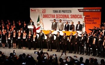 José Luis González Morales asume la Secretaría General del SNTE 23