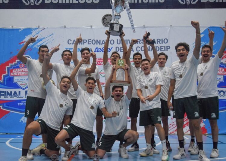 Voleibol varonil de Udlap, campeón nacional del CUTT-Conadeip