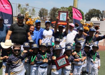 Nuevo León es campeón del Nacional de Béisbol Infantil