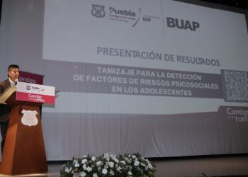 Presentan resultados de tamizaje de riesgos psicosociales en adolescentes