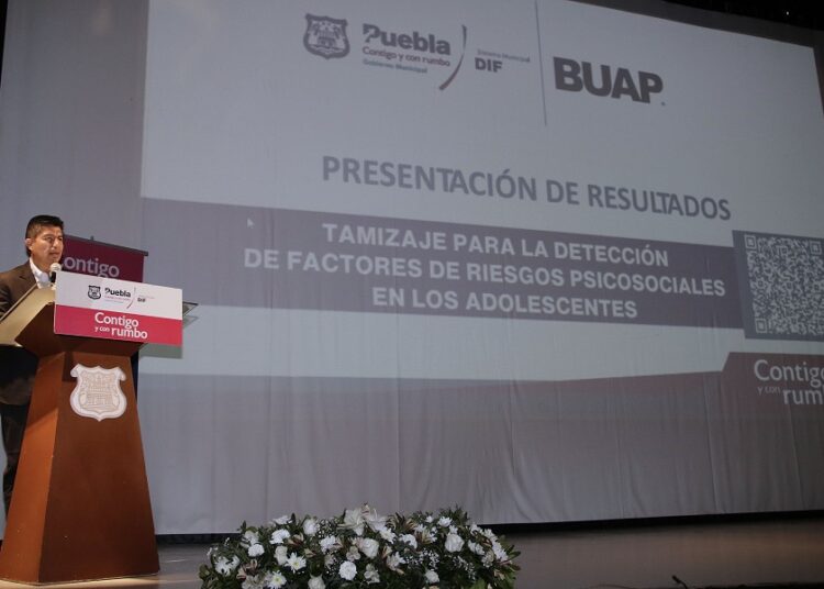 Presentan resultados de tamizaje de riesgos psicosociales en adolescentes