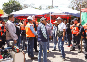 San Andrés y San Pedro supervisan normativa en Tianguis de Lázaro Cárdenas