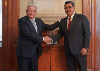 AMLO ofrece estrecha colaboración al gobernador Salomón Céspedes