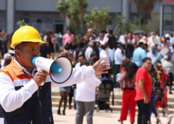 Poder Judicial  se suma al 1er Simulacro Nacional de Prevención contra Sismo 2023