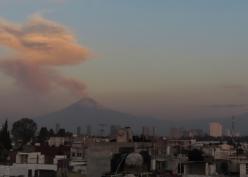 Popocatépetl sigue en Amarillo Fase Dos