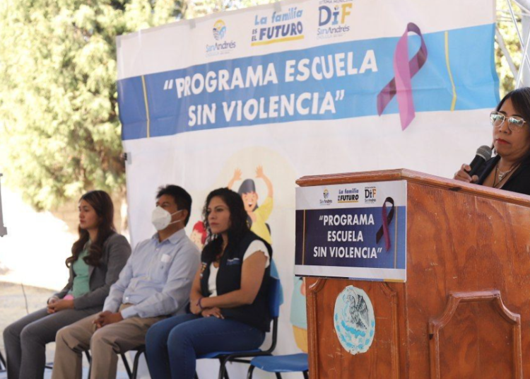 Cuautle encabeza Escuela sin Violencia