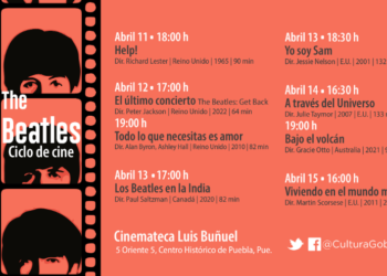 Proyectarán filmes The Beatles en Cinemateca Luis Buñuel del 11 al 15 de abril