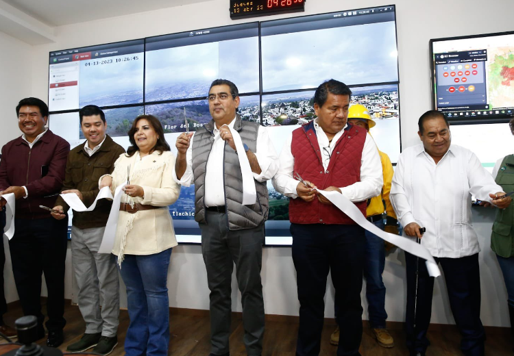 Gobernador inaugura modernización del Centro Estatal del Manejo del Fuego