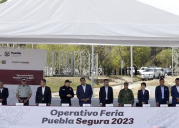 Arranca operativo Feria Puebla Segura 2023