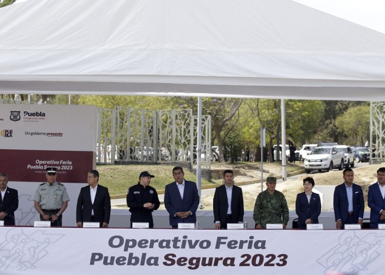 Arranca operativo Feria Puebla Segura 2023