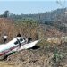 Se desploma avioneta en el Cerro Zapotecas