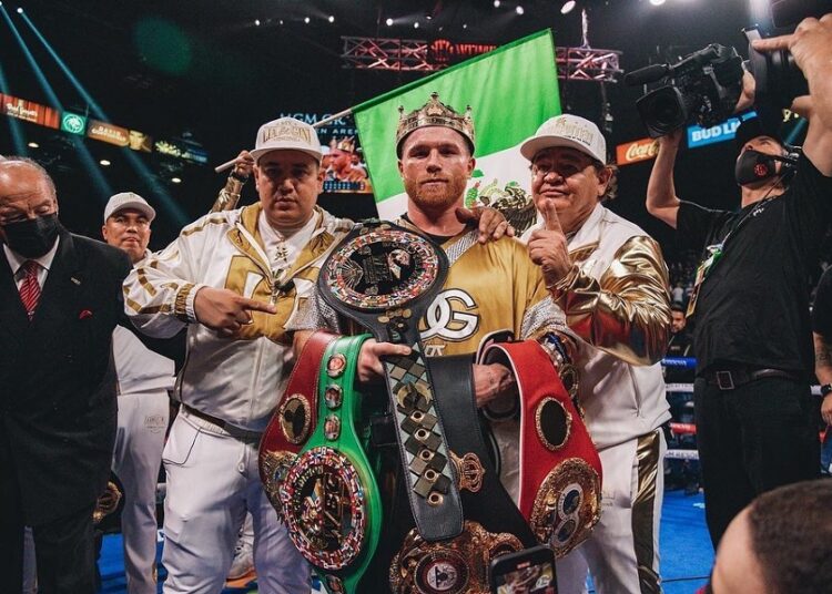Céspedes resalta orgullo poblano en cinturón del Canelo