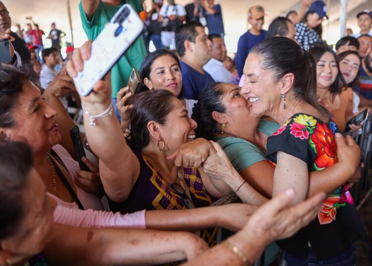 Sheinbaum sigue sumando apoyo en todo México