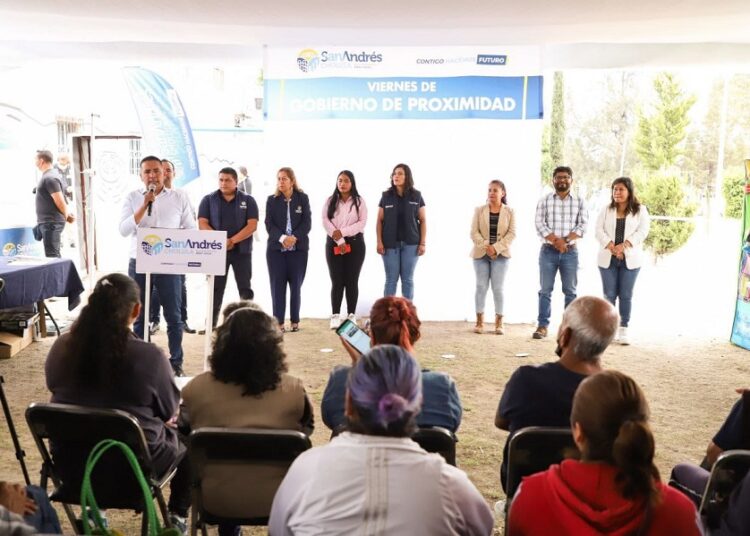 Tlatehui otorga servicios municipales a vecinos de Concepción Guadalupe