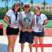 Tenistas de Upaep logran medalla de plata en CNTU