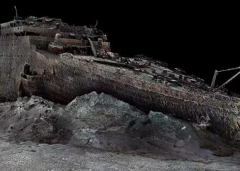 Crean gemelo digital del Titanic