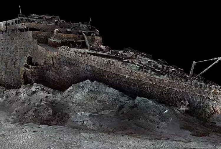 Crean gemelo digital del Titanic
