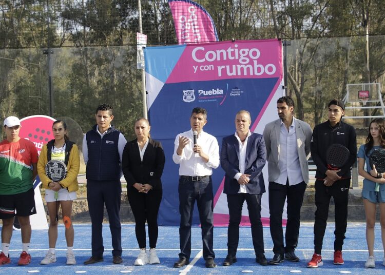 Entregan primera etapa de rehabilitación del Parque Amalucan