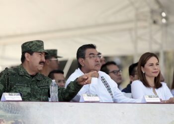 Céspedes asiste a escenificación de la Batalla del 5 de Mayo