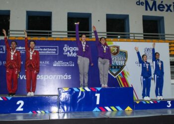 Gimnasia trampolín logra 8 medallas en Nacionales Conade