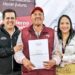 Gobierno otorga certeza jurídica a familias de Chignahuapan