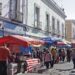 Ambulantes se trasladan a otras zonas del centro por obras en 10 a 16 Ote-Pte