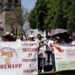 Sección 51 del SNTE participa en desfile del 1 de mayo