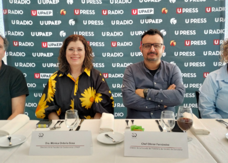Fortalecen alianza académica Gremio de Barcelona y Facultad de Gastronomía Upaep