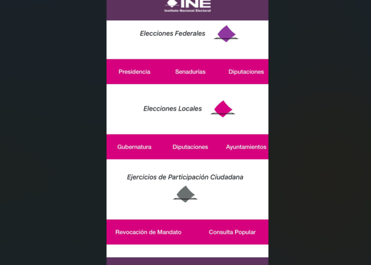 Los resultados electorales del INE desde hace 30 años, a un clic