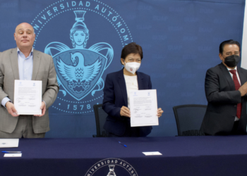 BUAP firma convenio de colaboración con Fundación Mexicana para la Salud