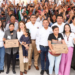Mujeres de San Andrés Cholula reciben apoyos económicos del gobernador y alcalde