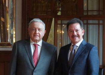 Nacho Mier se reúne con AMLO para abordar temas de agenda parlamentaria