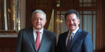 Nacho Mier se reúne con AMLO para abordar temas de agenda parlamentaria