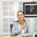 Claudia Sheinbaum sostuvo conversatorio con personas de Nuevo León