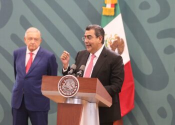 Gobernador Céspedes anuncia grandes obras para Puebla