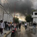 Atienden explosión en encierro de autobuses de San Pedro Cholula