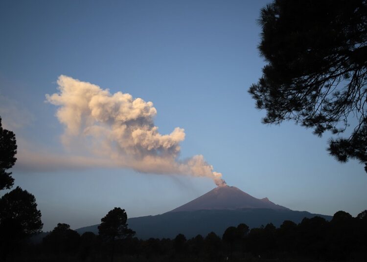 Actividad del Popocatépetl, dentro de parámetros normales