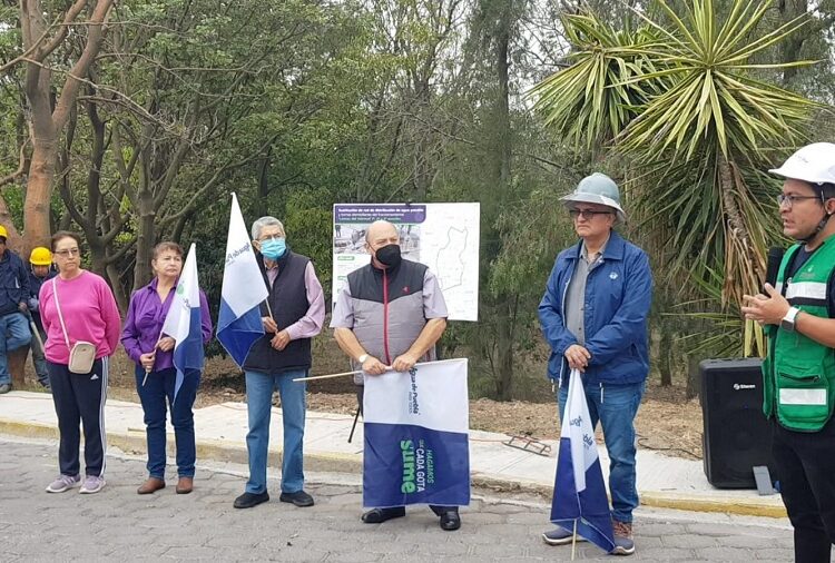 Agua de Puebla sustituirá red de distribución de agua potable en Lomas del Mármol
