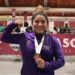 Andrea Heredia dedico medalla a su hermano