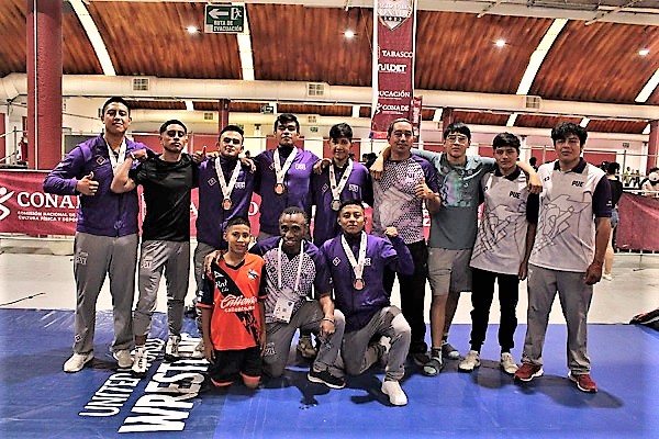 Puebla termina los Juegos Nacionales CONADE 2023 con 14 medallas en Luchas Asociadas
