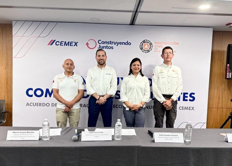 Cemex y Protección Civil comparten estrategias de ayuda a población en riesgo