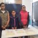 Detienen a 3 personas con arma de fuego, objetos punzocortantes y droga