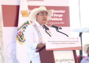 Céspedes garantiza seguridad alimentaria en la Mixteca