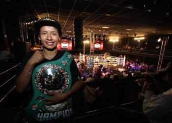 ‘La Bonita’ Sánchez, primera poblana campeona mundial del CMB