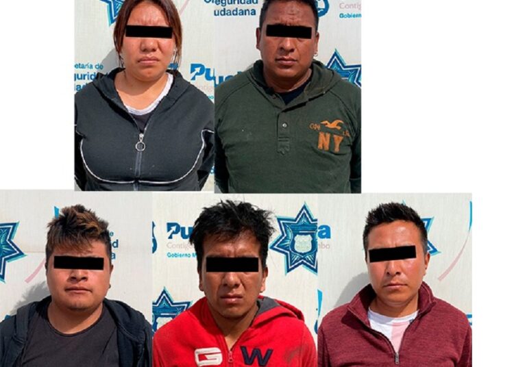 Detienen a 5 integrantes de “Los Irimón”
