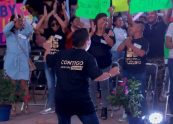 Realizan pasarela para personas con discapacidad en San Andrés Cholula