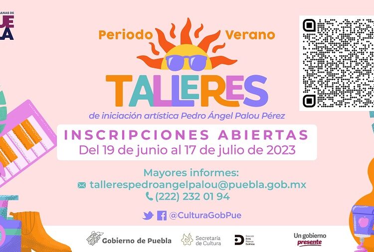 Inician inscripciones para talleres artísticos de verano
