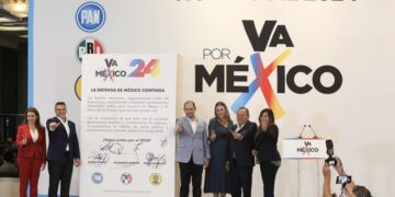 Va por México definirá método para elegir al candidato presidencial el 26 de junio