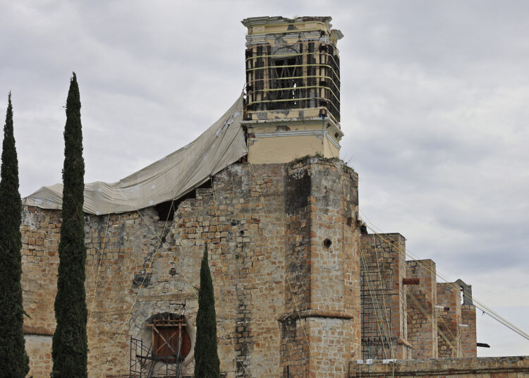 Federación aportará 27 millones para rescate de exconvento de Huaquechula