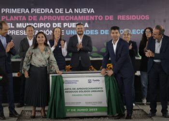 ERP coloca primera piedra de planta de aprovechamiento de residuos